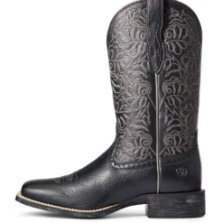 Ariat Westernlaarzen Round Up Remuda Dames Black Deertan