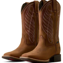 Ariat Westernlaarzen Round Up H2O Dames Bruin
