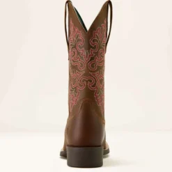 Ariat Westernlaarzen Round Up Wide Square Toe Sassy Brown