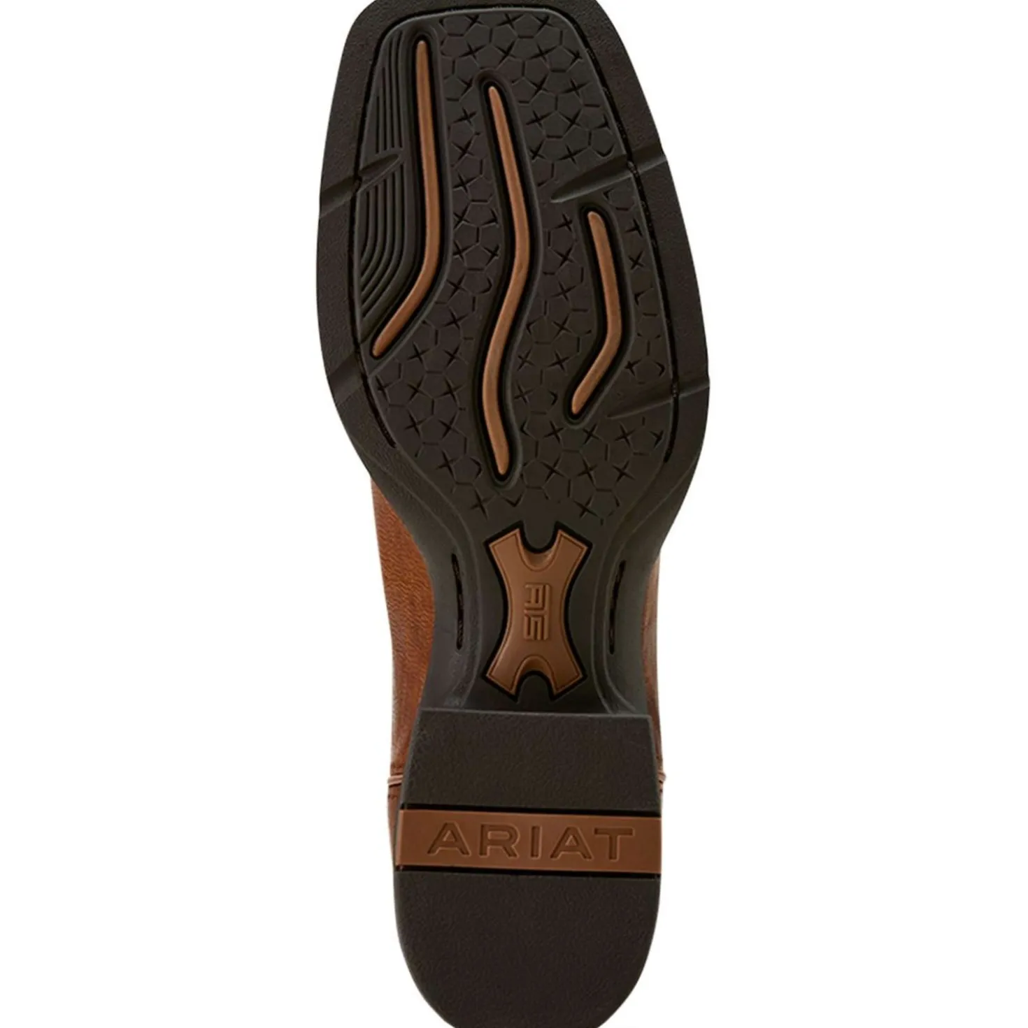 Ariat Westernlaarzen Round Up Stretchfit Dames Arizona Brown/Aged Jade