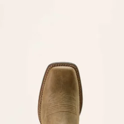 Ariat Westernlaarzen Round Up Ruidoso Dames Brown Bomber/Dusty Rose