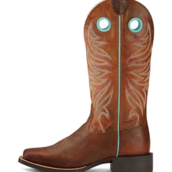 Ariat Westernlaarzen Round Up Ryder Dames Sassy Brown