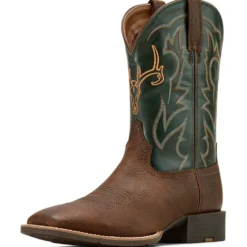 Ariat Westernlaarzen Sport Outdoor Heren Brown Oiled/Tack Green