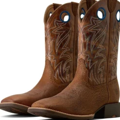 Ariat Westernlaarzen Sport Sidebet Heren Dark Tan