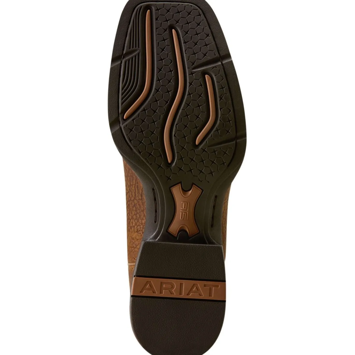 Ariat Westernlaarzen Sport Sidebet Heren Dark Tan