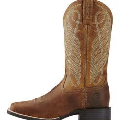 Ariat Western Round Up Wst B Powder Brown