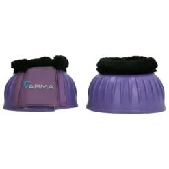 Arma by Shires Springschoen Zwart Fleece Purple