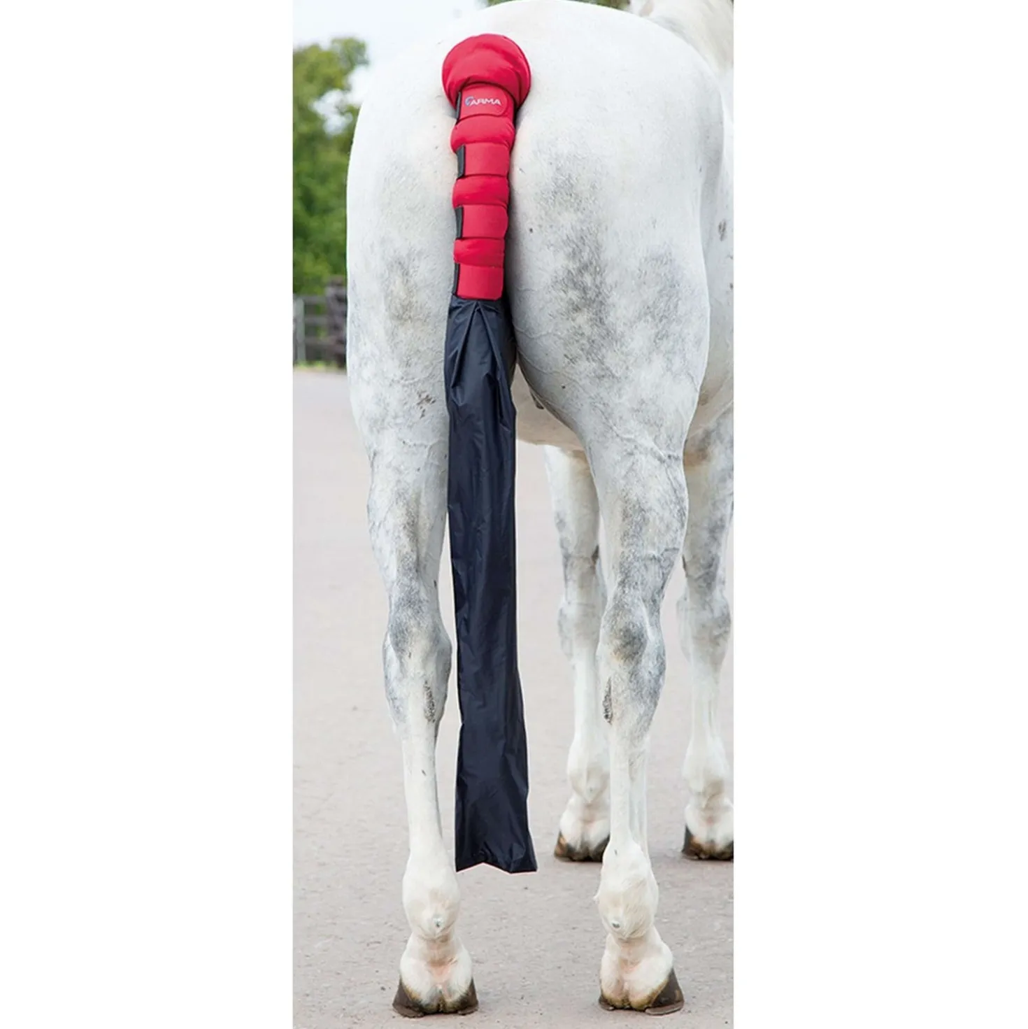 Arma by Shires Staartbeschermer Met Tas Red