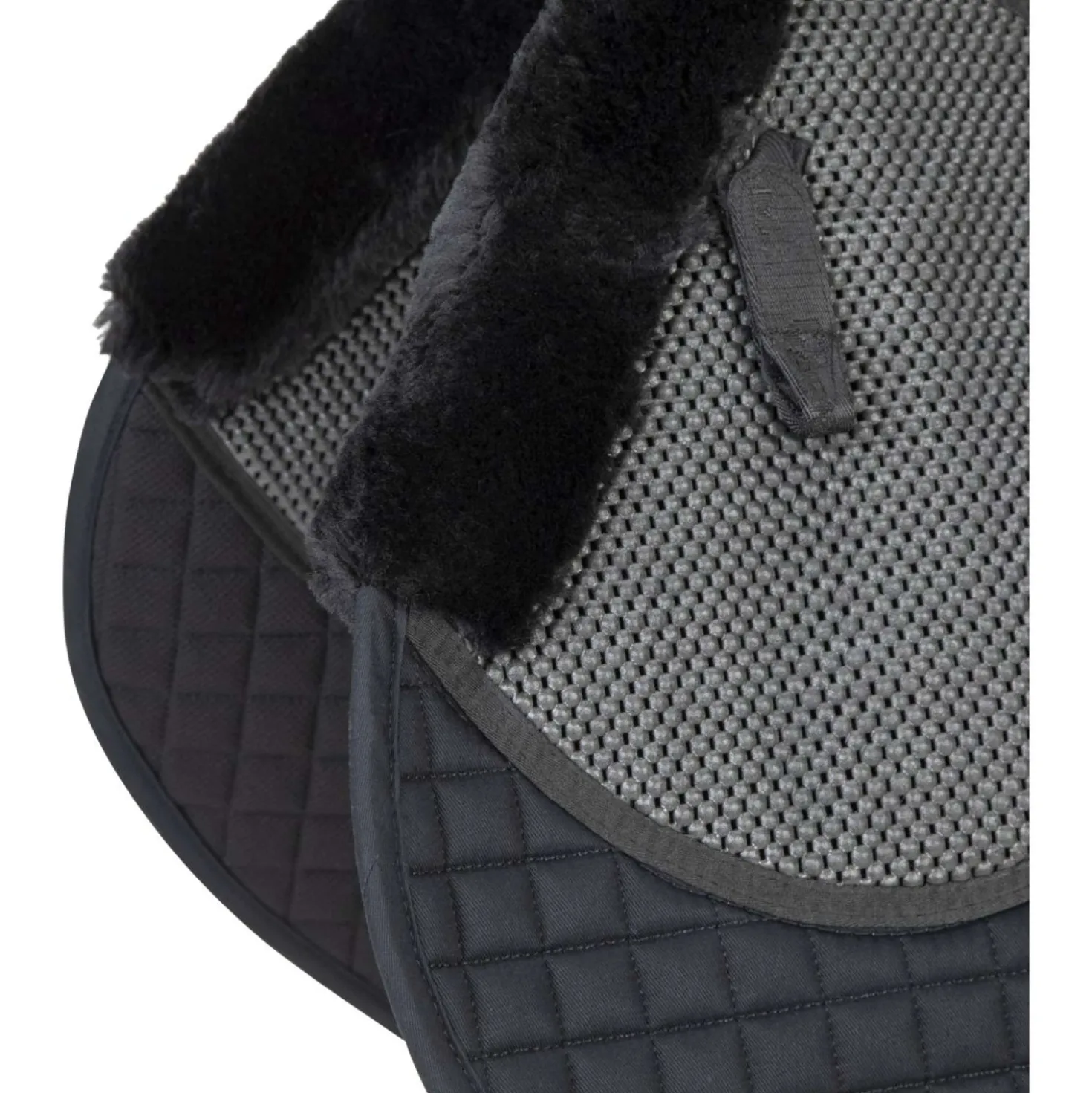 Arma by Shires Zadeldekje Soft Grip Springen Zwart