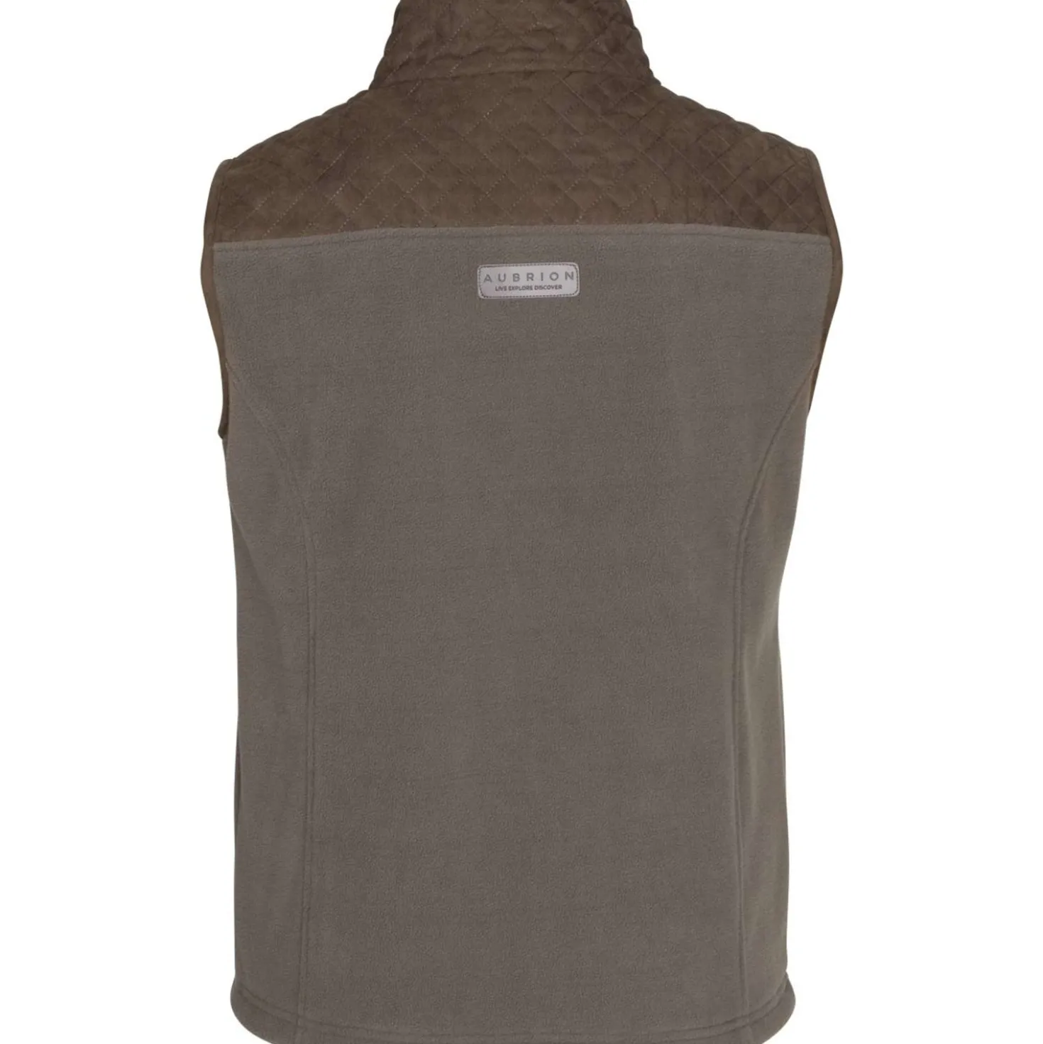 Aubrion by Shires Bodywarmer Heritage Fleece Donker Olijf