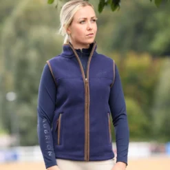 Aubrion by Shires Bodywarmer Original Fleece Navy