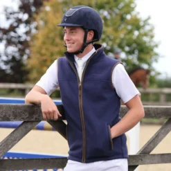 Aubrion by Shires Bodywarmer Original Fleece Heren Navy