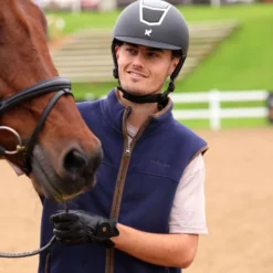 Aubrion by Shires Bodywarmer Original Fleece Heren Navy