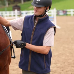 Aubrion by Shires Bodywarmer Original Fleece Heren Navy