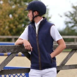 Aubrion by Shires Bodywarmer Original Fleece Heren Navy
