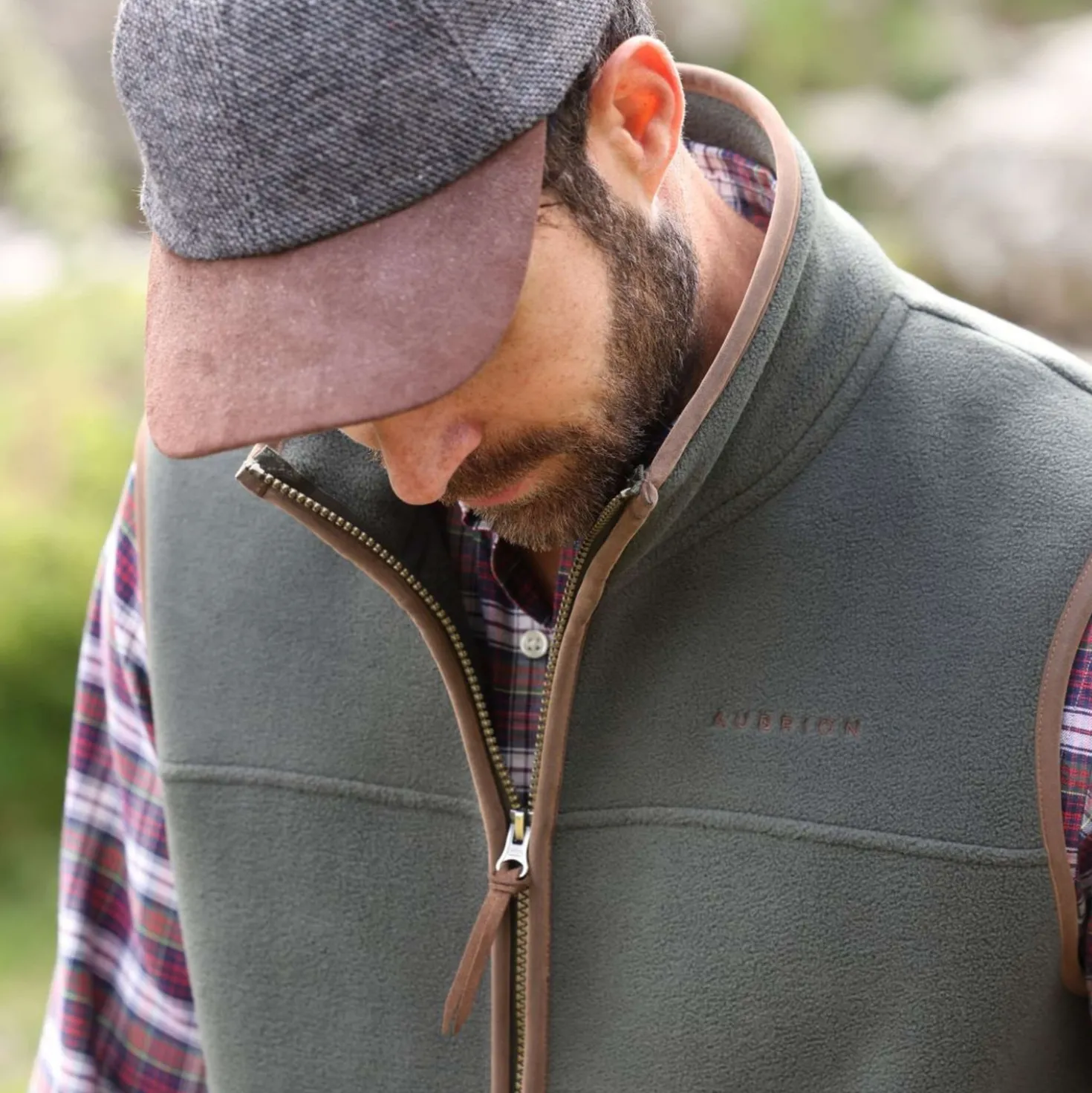 Aubrion by Shires Bodywarmer Original Fleece Groen