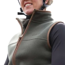 Aubrion by Shires Bodywarmer Original Fleece Groen