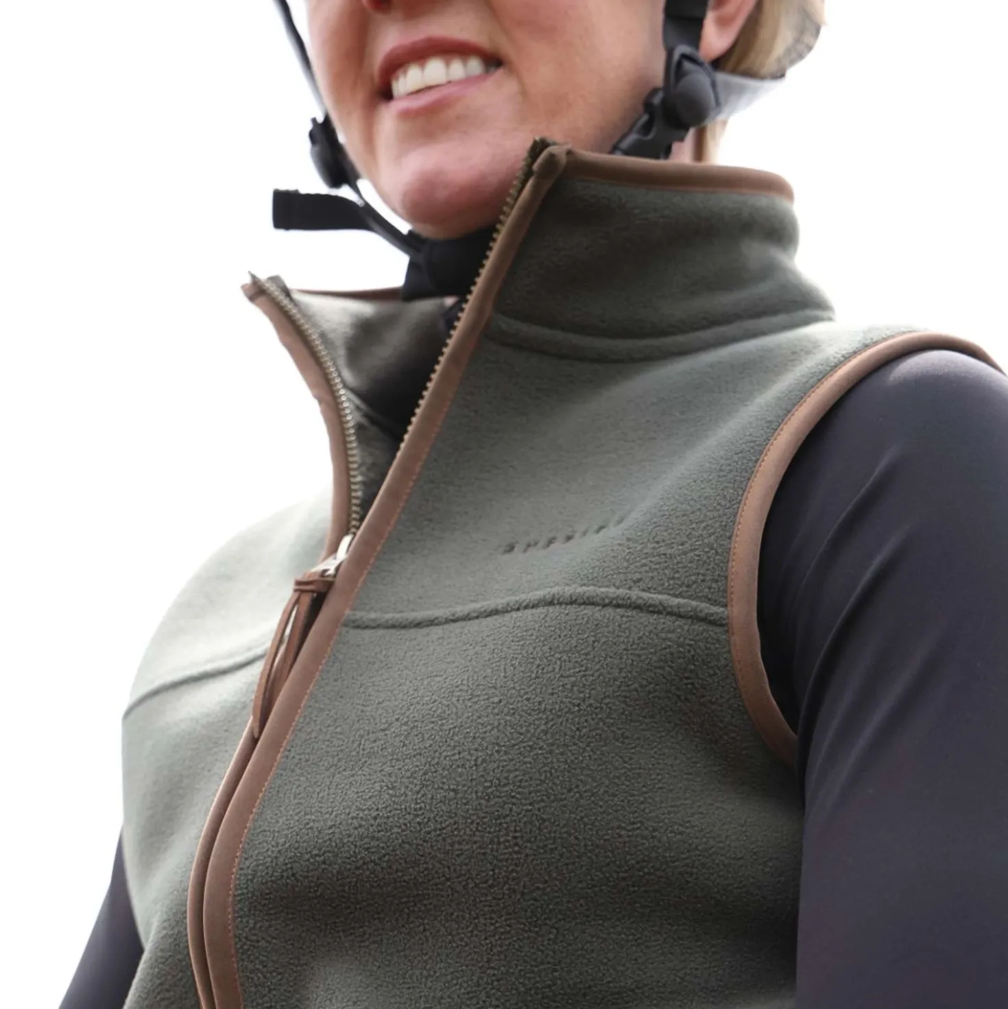 Aubrion by Shires Bodywarmer Original Fleece Groen