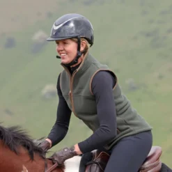 Aubrion by Shires Bodywarmer Original Fleece Groen