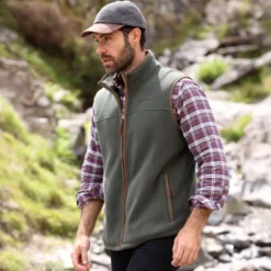 Aubrion by Shires Bodywarmer Original Fleece Groen