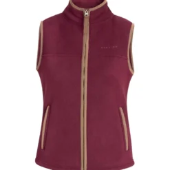 Aubrion by Shires Bodywarmer Original Fleece Heren Maroon