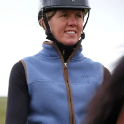 Aubrion by Shires Bodywarmer Original Fleece Blauw