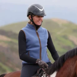 Aubrion by Shires Bodywarmer Original Fleece Blauw