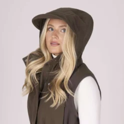 Aubrion by Shires Bodywarmer Heritage Donker Olijf