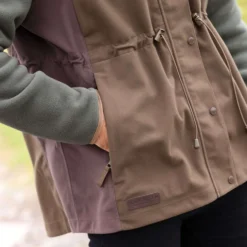 Aubrion by Shires Bodywarmer Heritage Donker Olijf