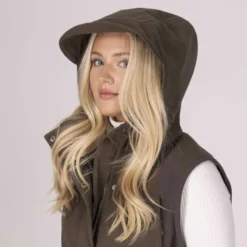 Aubrion by Shires Bodywarmer Heritage Donker Olijf