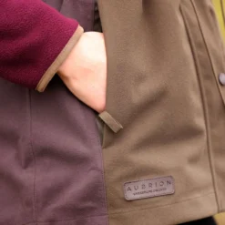 Aubrion by Shires Bodywarmer Heritage Donker Olijf