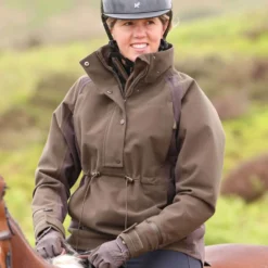 Aubrion by Shires Pullover Heritage Donker Olijf