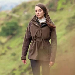 Aubrion by Shires Pullover Heritage Donker Olijf