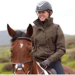 Aubrion by Shires Pullover Heritage Donker Olijf
