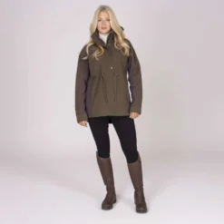 Aubrion by Shires Pullover Heritage Donker Olijf