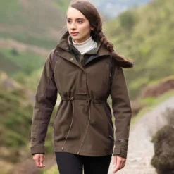 Aubrion by Shires Pullover Heritage Donker Olijf