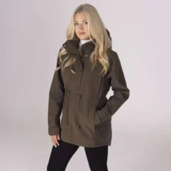 Aubrion by Shires Pullover Heritage Donker Olijf