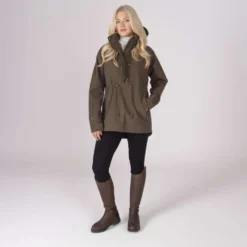 Aubrion by Shires Pullover Heritage Donker Olijf