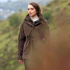 Aubrion by Shires Pullover Heritage Donker Olijf