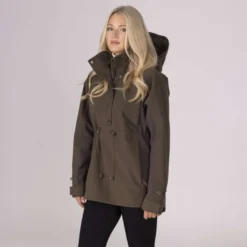 Aubrion by Shires Pullover Heritage Donker Olijf