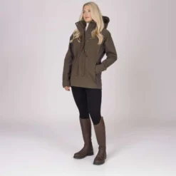 Aubrion by Shires Pullover Heritage Donker Olijf