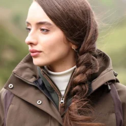 Aubrion by Shires Pullover Heritage Donker Olijf