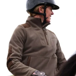 Aubrion by Shires Trui Heritage Fleece Donker Olijf