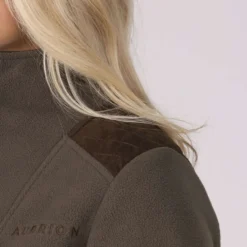 Aubrion by Shires Trui Heritage Fleece Donker Olijf