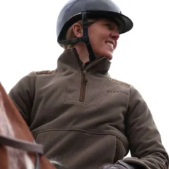 Aubrion by Shires Trui Heritage Fleece Donker Olijf