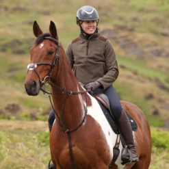 Aubrion by Shires Trui Heritage Fleece Donker Olijf