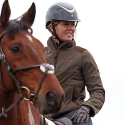 Aubrion by Shires Trui Heritage Fleece Donker Olijf
