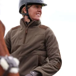 Aubrion by Shires Trui Heritage Fleece Donker Olijf