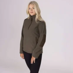 Aubrion by Shires Trui Heritage Fleece Donker Olijf