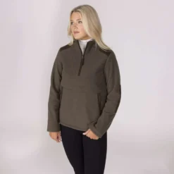 Aubrion by Shires Trui Heritage Fleece Donker Olijf